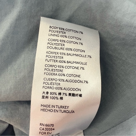 Anthropologie Maeve Harper Eyelet Babydoll Mini Dress - Picture 9 of 9